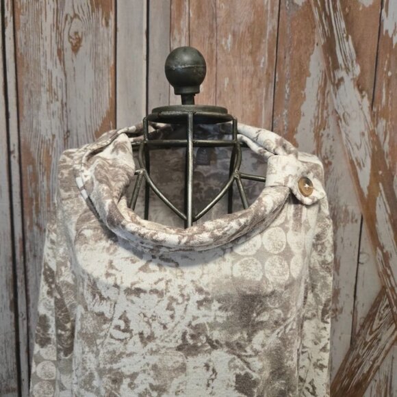 CHICO'S Textured Cowl Neck Tunic - Picture 2 of 6